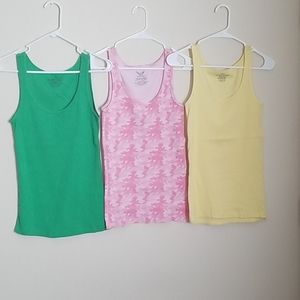 3 tops for 6.00 TANK TOPS